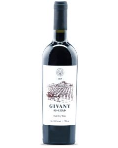 GIVANY vin rouge sec - 0,75 l 