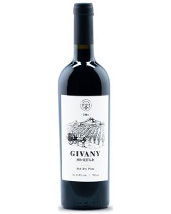 GIVANY RESERVE vin rouge sec - 0,75 l 